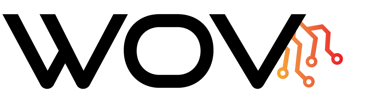with one vision letter logo